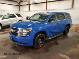 ✅ 2017 Chevrolet Tahoe Commercial • VIN: 1GNSKDEC3HR293825 • Lot: 87086715. Listed on Copart with 121,846 mi. Free auction sales archive from the USA and detailed vehicle history report at DreamBid. Image 1.