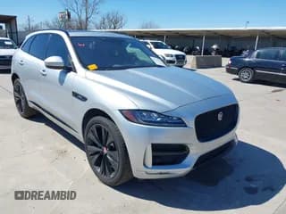 ✅ 2017 Jaguar F-Pace 35t R-Sport • VIN: SADCL2BV9HA099355 • Lot: 41717280. Listed on IAAI with 120,950 mi. Free auction sales archive from the USA and detailed vehicle history report at DreamBid. Image 1.