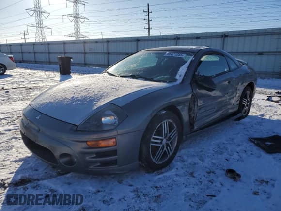 ✅ 2003 Mitsubishi Eclipse GTS • VIN: 4A3AC74H93E184900 • Lot: 53399535. Wystawiony na Copart z przebiegiem 168 310 mil. Bezpłatny archiwum sprzedaży aukcyjnych z USA i szczegółowy raport historii pojazdu na DreamBid. Zdjęcie 1.