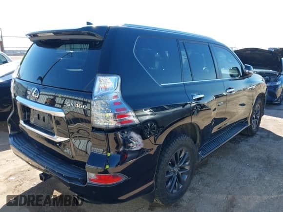 ✅ 2021 Lexus GX 460 Premium • VIN: JTJAM7BX2M5302696 • Lot: 43346930. Listed on IAAI with 61,254 mi. Free auction sales archive from the USA and detailed vehicle history report at DreamBid. Image 4.