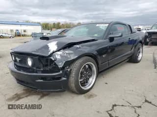 ✅ 2007 Ford Mustang GT Deluxe • VIN: 1ZVHT82H075220762 • Lot: 90052055. Listed on Copart with 103,359 mi. Free auction sales archive from the USA and detailed vehicle history report at DreamBid. Image 1.