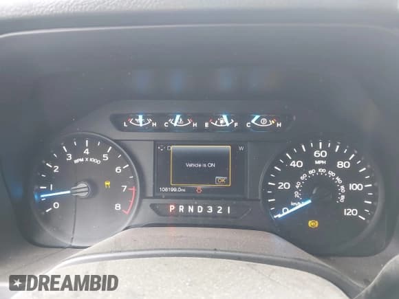 ✅ 2017 Ford F-150 XL • VIN: 1FTMF1C85HKD54961 • Lot: 43369154. Listed on IAAI with 108,199 mi. Free auction sales archive from the USA and detailed vehicle history report at DreamBid. Image 7.