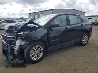 2019 Chevrolet Equinox LS with VIN 3GNAXHEV1KL229772, listed as a Copart auction lot 68353255 with 63,486 mi miles and Salvage title. Bid and sale history available at DreamBid. Image 1.