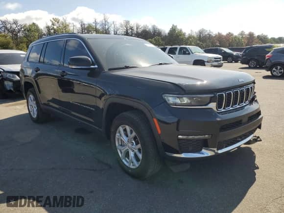 2023 Jeep Grand Cherokee Limited with VIN 1C4RJKBG7P8805516, listed as a Copart auction lot 80467835 with 36,342 mi miles and Salvage title. Bid and sale history available at DreamBid. Image 4.