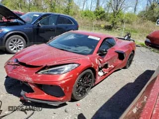 ✅ 2024 Chevrolet Corvette 2LT • VIN: 1G1YB3D41R5123651 • Lot: 68090775. Listed on Copart with 13,350 mi. Free auction sales archive from the USA and detailed vehicle history report at DreamBid. Image 1.