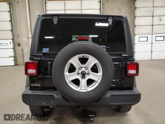 ✅ 2022 Jeep Wrangler Willys Sport • VIN: 1C4GJXAG0NW111202 • Lot: 79994544. Listed on Copart with 13,885 mi. Free auction sales archive from the USA and detailed vehicle history report at DreamBid. Image 6.