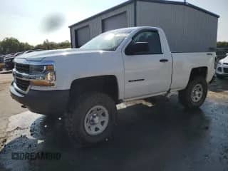 2018 Chevrolet Silverado 1500 LS z VIN 1GCNKNEC9JZ225854, wystawiony jako Copart lot #71401775 z przebiegiem 101 263 mil mil oraz Szkoda całkowita • Salvage title. Historia ofert i sprzedaży dostępna na DreamBid. Obrazek 1.