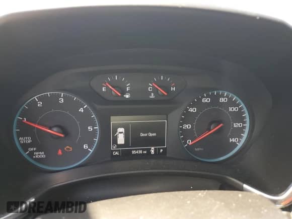 2018 Chevrolet Equinox LT with VIN 3GNAXUEU7JS587480, listed as a Copart auction lot 64466845 with 95,436 mi miles and Salvage title. Bid and sale history available at DreamBid. Image 9.