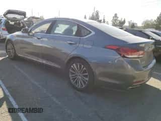2016 Hyundai Genesis 3.8L z VIN KMHGN4JE3GU143475, wystawiony jako Copart lot #81856914 z przebiegiem 154 707 mil mil oraz Szkoda całkowita • Salvage title. Historia ofert i sprzedaży dostępna na DreamBid. Obrazek 2.
