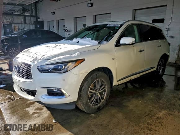 ✅ 2019 Infiniti QX60 Luxe • VIN: 5N1DL0MM1KC508562 • Lot: 95922535. Listed on Copart with 136,099 mi. Free auction sales archive from the USA and detailed vehicle history report at DreamBid. Image 1.