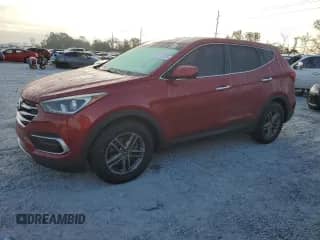 2017 Hyundai Santa Fe 2.4L with VIN 5XYZT3LB6HG384689, listed as a Copart auction lot 82696225 with 150,631 mi miles and Clean title. Bid and sale history available at DreamBid. Image 1.