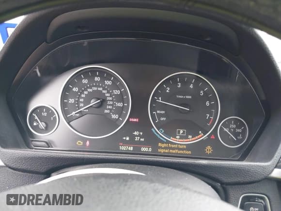 ✅ 2016 BMW 4 Series 428i • VIN: WBA4A9C58GG507527 • Lot: 42205921. Listed on IAAI with 102,748 mi. Free auction sales archive from the USA and detailed vehicle history report at DreamBid. Image 7.