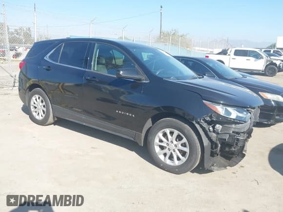 ✅ 2018 Chevrolet Equinox LT • VIN: 2GNAXJEVXJ6283534 • Lot: 43512156. Listed on IAAI with 105,451 mi. Free auction sales archive from the USA and detailed vehicle history report at DreamBid. Image 1.