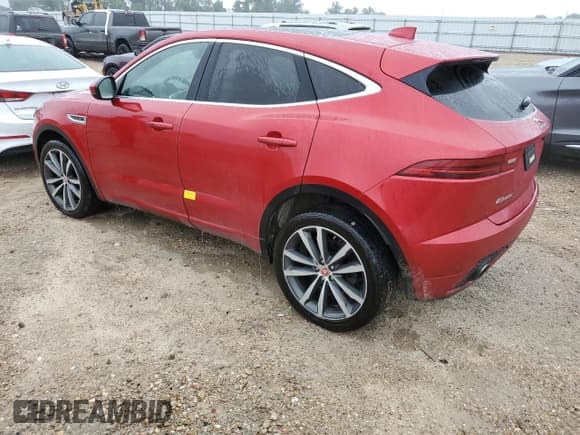 ✅ 2018 Jaguar E-Pace R-Dynamic S • VIN: SADFT2GX1J1Z29596 • Лот: 54948054. Опубликован ранее на Copart с пробегом 96 465 миль. Бесплатный доступ к архиву аукционных продаж из США и подробный отчёт об истории автомобиля на DreamBid. Изображение 2.