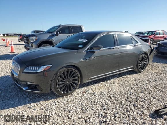 ✅ 2017 Lincoln Continental Black Label • VIN: 1LN6L9BC5H5624321 • Lot: 53418955. Listed on Copart with 132,564 mi. Free auction sales archive from the USA and detailed vehicle history report at DreamBid. Image 1.