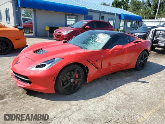 ✅ 2014 Chevrolet Corvette 2LT • VIN: 1G1YD2D72E5108116 • Lot: 70379355. Listed on Copart with 81,453 mi. Free auction sales archive from the USA and detailed vehicle history report at DreamBid. Image 1.