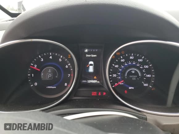 ✅ 2014 Hyundai Santa Fe • VIN: 5XYZWDLA4EG152074 • Лот: 86799045. Опубликован ранее на Copart с пробегом 129 889 миль. Бесплатный доступ к архиву аукционных продаж из США и подробный отчёт об истории автомобиля на DreamBid. Изображение 9.