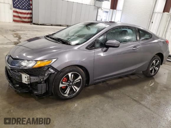 ✅ 2015 Honda Civic EX • VIN: 2HGFG3B80FH526144 • Lot: 81844715. Listed on Copart with 193,880 mi. Free auction sales archive from the USA and detailed vehicle history report at DreamBid. Image 1.