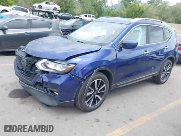 ✅ 2019 Nissan Rogue SL • VIN: 5N1AT2MV7KC702519 • Лот: 42288274. Опубликован ранее на IAAI с пробегом 104 216 миль. Бесплатный доступ к архиву аукционных продаж из США и подробный отчёт об истории автомобиля на DreamBid. Изображение 2.