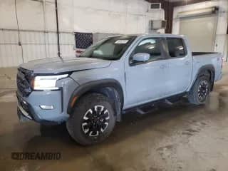 2024 Nissan Frontier Pro-4X with VIN 1N6ED1EK9RN626265, listed as a Copart auction lot 66762235 with 19,773 mi miles and Salvage title. Bid and sale history available at DreamBid. Image 1.