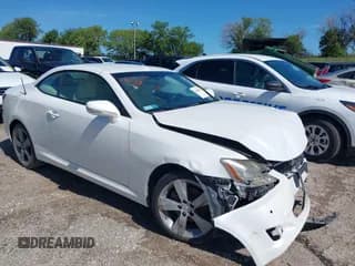 ✅ 2010 Lexus IS 250 C • VIN: JTHFF2C23A2513006 • Lot: 42688229. Listed on IAAI with 133,601 mi. Free auction sales archive from the USA and detailed vehicle history report at DreamBid. Image 1.