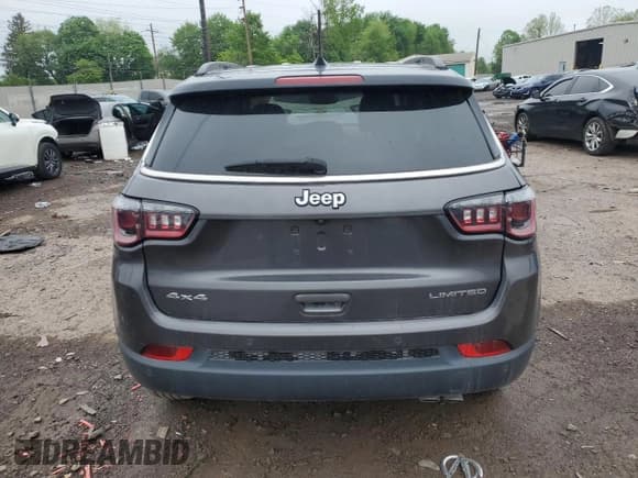 ✅ 2021 Jeep Compass Limited • VIN: 3C4NJDCB8MT604489 • Лот: 55817885. Опубликован ранее на Copart с пробегом 49 357 миль. Бесплатный доступ к архиву аукционных продаж из США и подробный отчёт об истории автомобиля на DreamBid. Изображение 6.