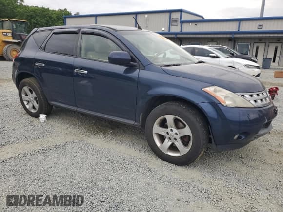 ✅ 2003 Nissan Murano SL • VIN: JN8AZ08T83W118229 • Lot: 54722725. Listed on Copart with 225,601 mi. Free auction sales archive from the USA and detailed vehicle history report at DreamBid. Image 4.