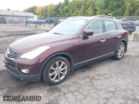 ✅ 2012 Infiniti EX Journey • VIN: JN1AJ0HR9CM450170 • Lot: 43312555. Listed on IAAI with 196,079 mi. Free auction sales archive from the USA and detailed vehicle history report at DreamBid. Image 2.