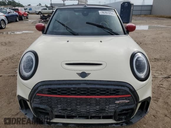✅ 2023 MINI Convertible John Cooper Works • VIN: WMW63DL0XP3P70734 • Lot: 76761254. Wystawiony na Copart z przebiegiem Nie podano. Bezpłatny archiwum sprzedaży aukcyjnych z USA i szczegółowy raport historii pojazdu na DreamBid. Zdjęcie 5.