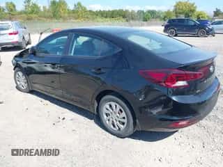 2020 Hyundai Elantra SE with VIN KMHD74LFXLU056203, listed as a IAAI auction lot 43235768 with 33,294 mi miles and . Bid and sale history available at DreamBid. Image 3.