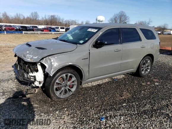 ✅ 2020 Dodge Durango R/T • VIN: 1C4SDJCT0LC395437 • Lot: 87882145. Listed on Copart with Not provided. Free auction sales archive from the USA and detailed vehicle history report at DreamBid. Image 1.