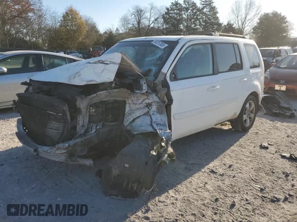 ✅ 2012 Honda Pilot EX-L • VIN: 5FNYF3H50CB030429 • Лот: 92257005. Опубликован ранее на Copart с пробегом Не указан. Бесплатный доступ к архиву аукционных продаж из США и подробный отчёт об истории автомобиля на DreamBid. Изображение 1.