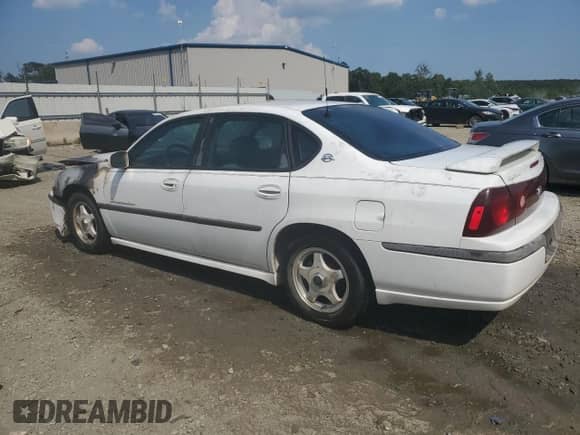 2001 Chevrolet Impala LS with VIN 2G1WH55K119359691, listed as a Copart auction lot 69415354 with Not provided miles and Salvage title. Bid and sale history available at DreamBid. Image 2.