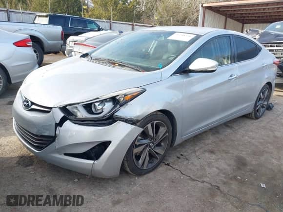 2014 Hyundai Elantra SE with VIN 5NPDH4AE0EH459518, listed as a IAAI auction lot 41248756 with 89,518 mi miles and . Bid and sale history available at DreamBid. Image 2.