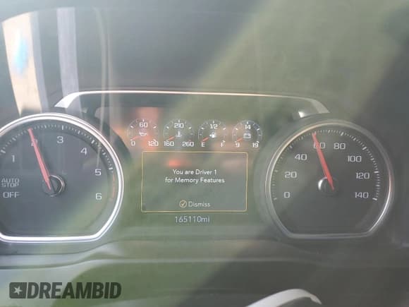 ✅ 2020 Chevrolet Silverado 1500 High Country • VIN: 1GCUYHET1LZ110602 • Lot: 91974715. Listed on Copart with 165,110 mi. Free auction sales archive from the USA and detailed vehicle history report at DreamBid. Image 9.