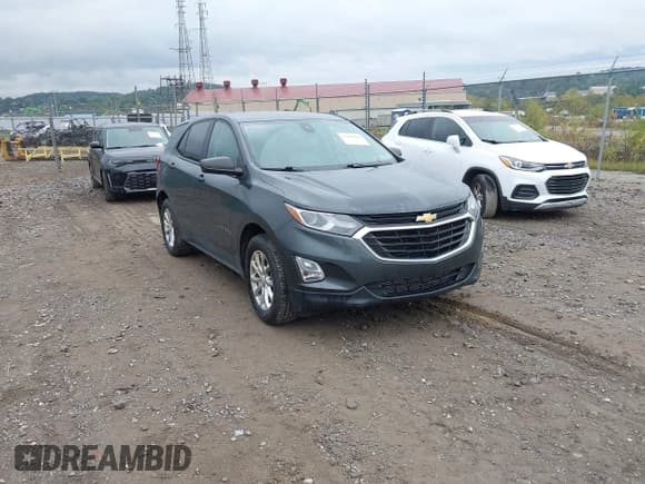 ✅ 2020 Chevrolet Equinox LS • VIN: 3GNAXHEV5LS567859 • Lot: 43386948. Listed on IAAI with 73,602 mi. Free auction sales archive from the USA and detailed vehicle history report at DreamBid. Image 1.