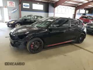 2020 Hyundai Veloster with VIN KMHT36AH0LU008068, listed as a Copart auction lot 68207004 with 73,794 mi miles and Salvage title. Bid and sale history available at DreamBid. Image 1.