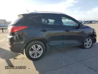 2013 Hyundai Tucson GLS with VIN KM8JU3AC8DU714035, listed as a Copart auction lot 44405174 with 230,971 mi miles and Salvage title. Bid and sale history available at DreamBid. Image 3.