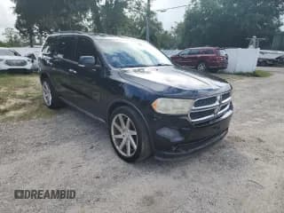 ✅ 2013 Dodge Durango Crew • VIN: 1C4SDHDT1DC697618 • Лот: 85384105. Опубликован ранее на Copart с пробегом 141 879 миль. Бесплатный доступ к архиву аукционных продаж из США и подробный отчёт об истории автомобиля на DreamBid. Изображение 1.