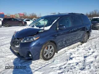 ✅ 2019 Toyota Sienna SE • VIN: 5TDEZ3DC8KS214106 • Lot: 41399805. Listed on Copart with 87,113 mi. Free auction sales archive from the USA and detailed vehicle history report at DreamBid. Image 1.