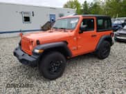 ✅ 2018 Jeep Wrangler Sport • VIN: 1C4GJXAN9JW261706 • Лот: 57498625. Опубликован ранее на Copart с пробегом 55 728 миль. Бесплатный доступ к архиву аукционных продаж из США и подробный отчёт об истории автомобиля на DreamBid. Изображение 1.