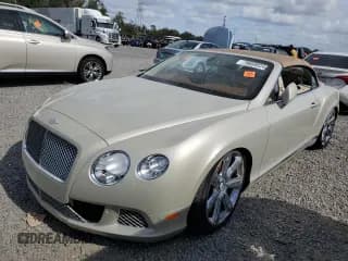 ✅ 2013 Bentley Continental GT • VIN: SCBGR3ZA5DC080940 • Lot: 79669524. Listed on Copart with Not provided. Free auction sales archive from the USA and detailed vehicle history report at DreamBid. Image 1.