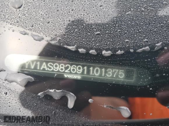 ✅ 2009 Volvo S80 I6 • VIN: YV1AS982691101375 • Лот: 76457384. Опубликован ранее на Copart с пробегом Не указан. Бесплатный доступ к архиву аукционных продаж из США и подробный отчёт об истории автомобиля на DreamBid. Изображение 13.