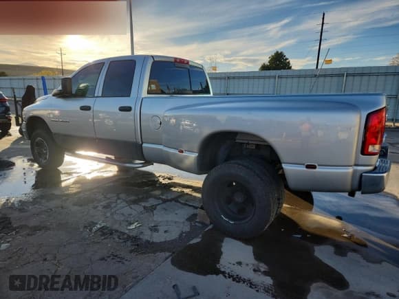 ✅ 2005 Dodge 3500 SLT • VIN: 3D7MS48C95G779974 • Lot: 89713115. Listed on Copart with 313,017 mi. Free auction sales archive from the USA and detailed vehicle history report at DreamBid. Image 2.