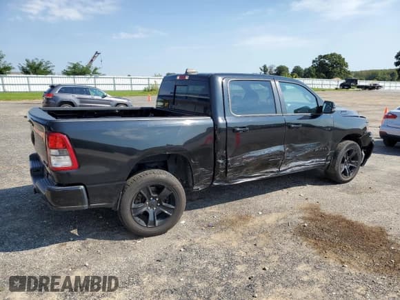✅ 2023 Ram 1500 Big Horn • VIN: 1C6SRFFT5PN541567 • Lot: 70897885. Listed on Copart with 59,290 mi. Free auction sales archive from the USA and detailed vehicle history report at DreamBid. Image 3.