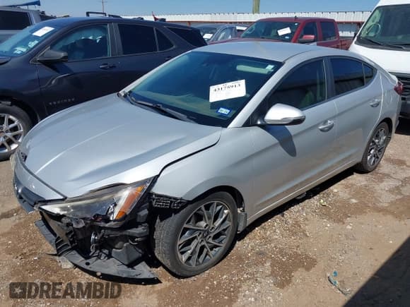 ✅ 2020 Hyundai Elantra Limited • VIN: 5NPD84LF2LH519690 • Lot: 43175913. Listed on IAAI with 48,847 mi. Free auction sales archive from the USA and detailed vehicle history report at DreamBid. Image 17.