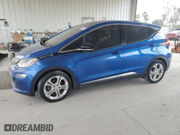 ✅ 2017 Chevrolet Bolt EV LT • VIN: 1G1FW6S06H4141032 • Lot: 55387134. Wystawiony na Copart z przebiegiem 54 875 mil. Bezpłatny archiwum sprzedaży aukcyjnych z USA i szczegółowy raport historii pojazdu na DreamBid. Zdjęcie 1.