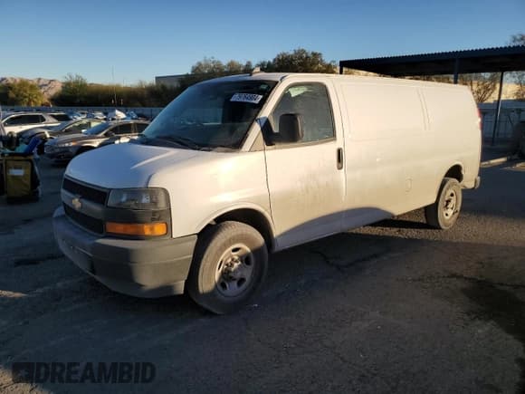 ✅ 2021 Chevrolet Express Cargo • VIN: 1GCWGBFP6M1268993 • Lot: 79764904. Listed on Copart with 66,600 mi. Free auction sales archive from the USA and detailed vehicle history report at DreamBid. Image 1.