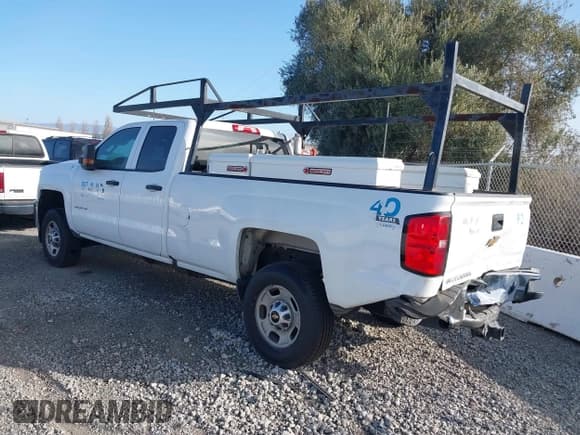 ✅ 2019 Chevrolet Silverado 2500HD Work Truck • VIN: 2GC2CREG8K1188350 • Lot: 43491066. Listed on IAAI with 96,576 mi. Free auction sales archive from the USA and detailed vehicle history report at DreamBid. Image 3.