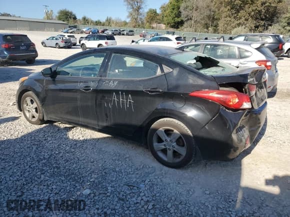 ✅ 2013 Hyundai Elantra GLS • VIN: KMHDH4AE5DU885785 • Lot: 87238345. Listed on Copart with 153,114 mi. Free auction sales archive from the USA and detailed vehicle history report at DreamBid. Image 2.